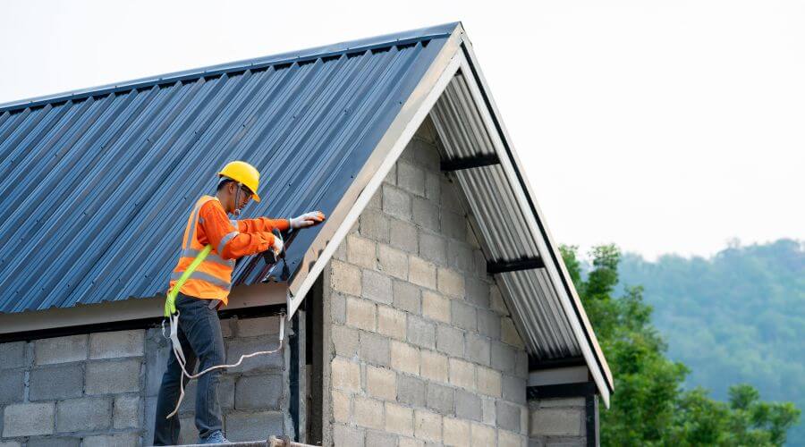 Professional metal roof installation in Coburn, PA